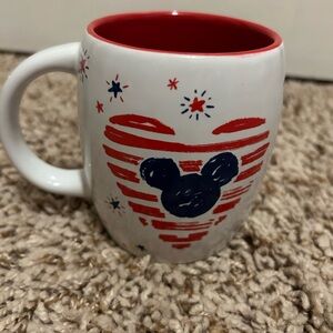 Starbucks Mickey Mouse Patriotic Coffee Mug